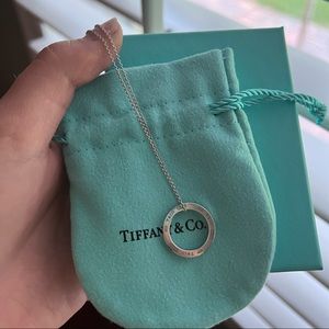 Tiffany & Co Circle Pendant Necklace